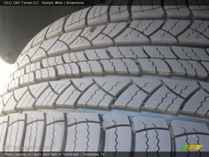 Olympic White / Brownstone 2012 GMC Terrain SLT