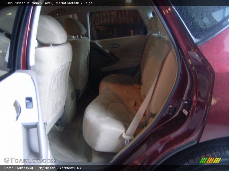 Merlot Metallic / Beige 2009 Nissan Murano SL AWD