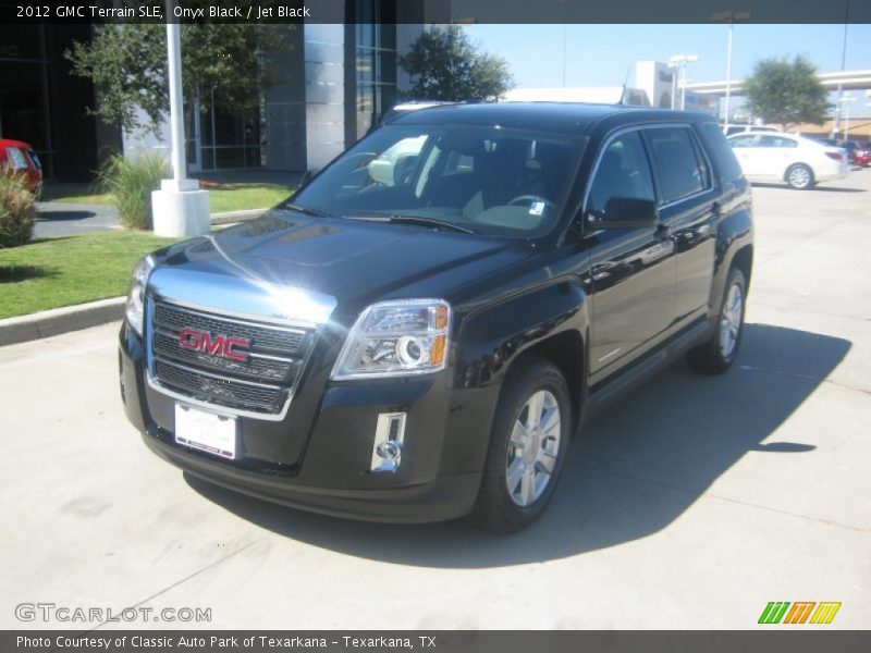 Onyx Black / Jet Black 2012 GMC Terrain SLE