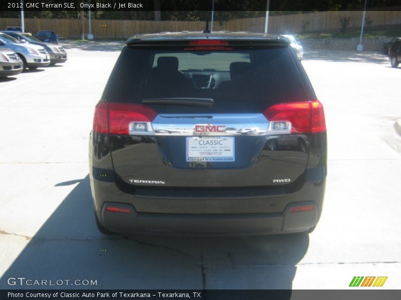 Onyx Black / Jet Black 2012 GMC Terrain SLE