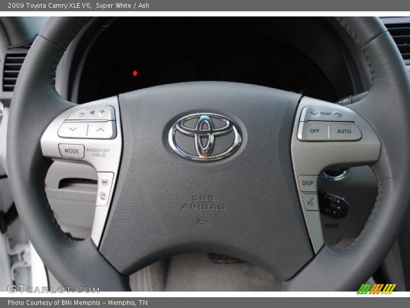 Super White / Ash 2009 Toyota Camry XLE V6