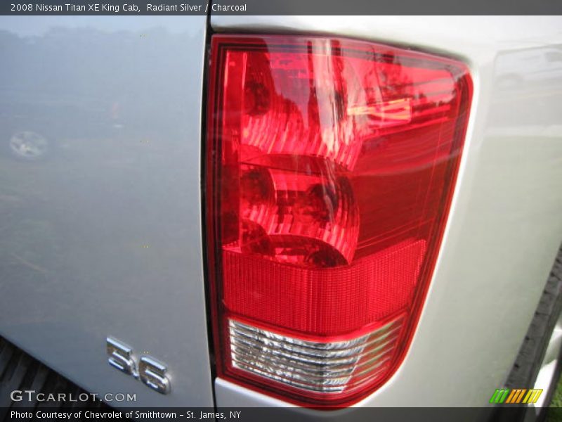 Radiant Silver / Charcoal 2008 Nissan Titan XE King Cab