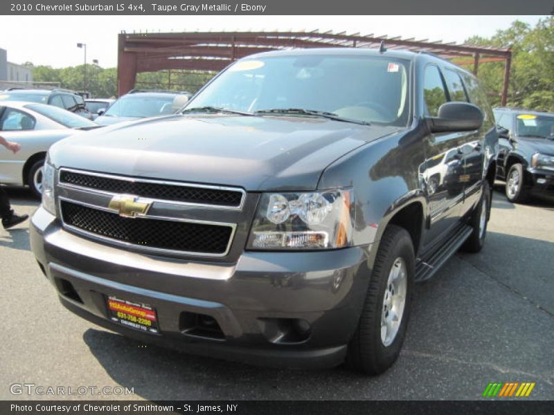 Taupe Gray Metallic / Ebony 2010 Chevrolet Suburban LS 4x4