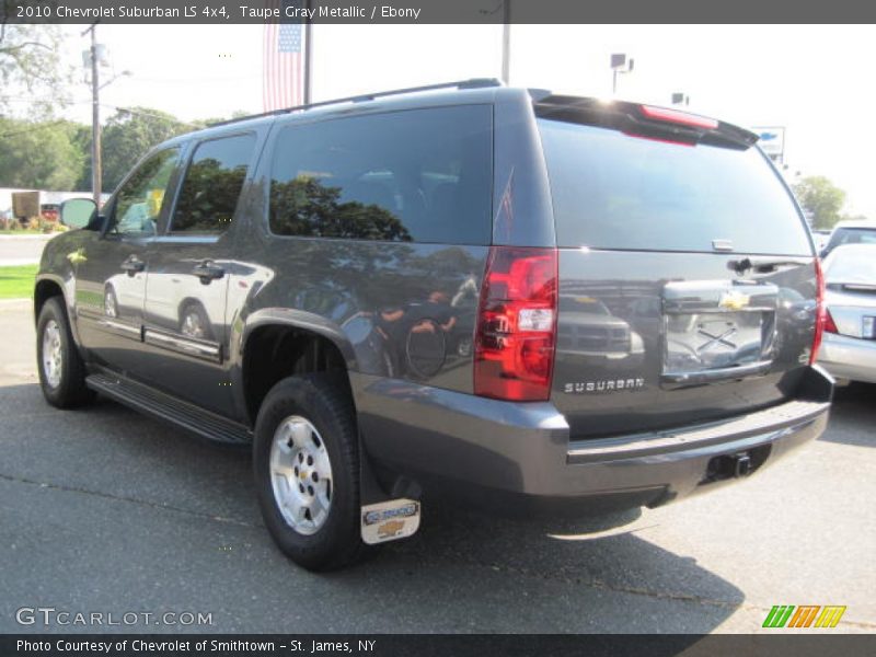 Taupe Gray Metallic / Ebony 2010 Chevrolet Suburban LS 4x4