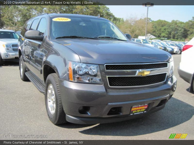 Taupe Gray Metallic / Ebony 2010 Chevrolet Suburban LS 4x4