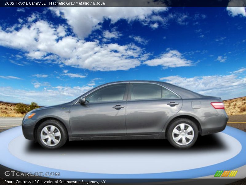 Magnetic Gray Metallic / Bisque 2009 Toyota Camry LE