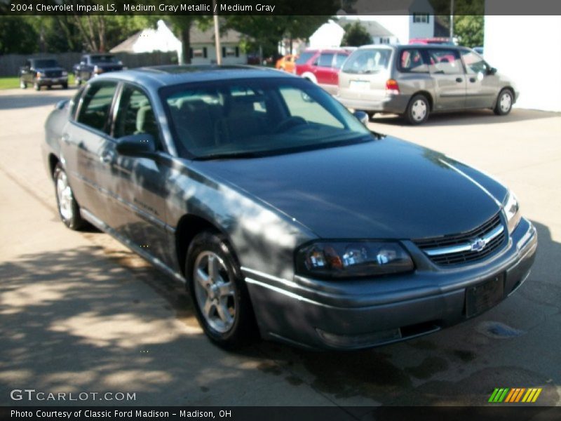 Medium Gray Metallic / Medium Gray 2004 Chevrolet Impala LS