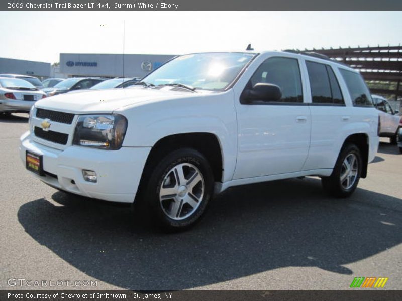 Summit White / Ebony 2009 Chevrolet TrailBlazer LT 4x4