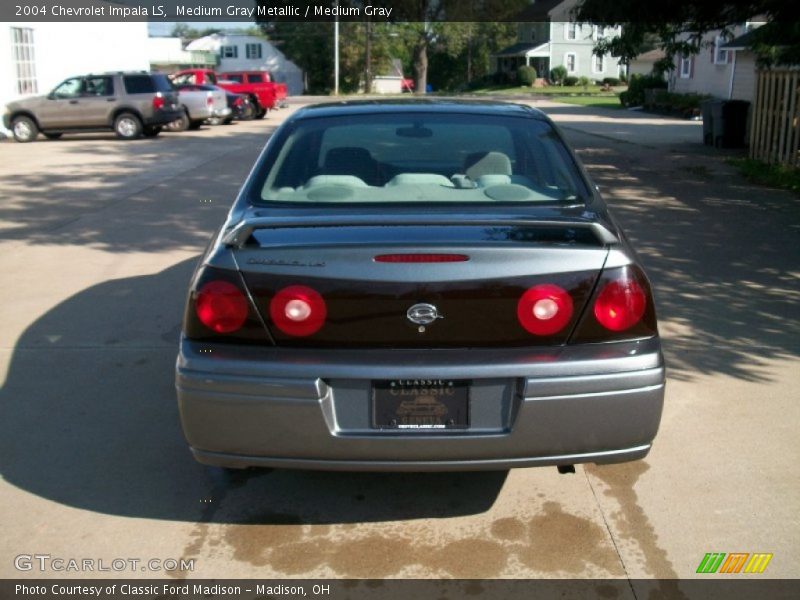 Medium Gray Metallic / Medium Gray 2004 Chevrolet Impala LS