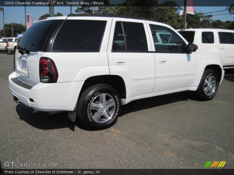 Summit White / Ebony 2009 Chevrolet TrailBlazer LT 4x4