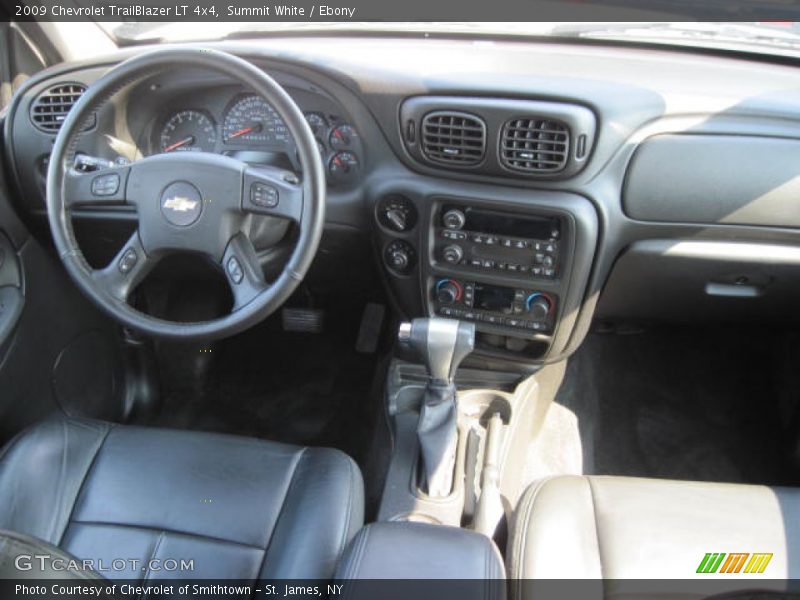 Summit White / Ebony 2009 Chevrolet TrailBlazer LT 4x4