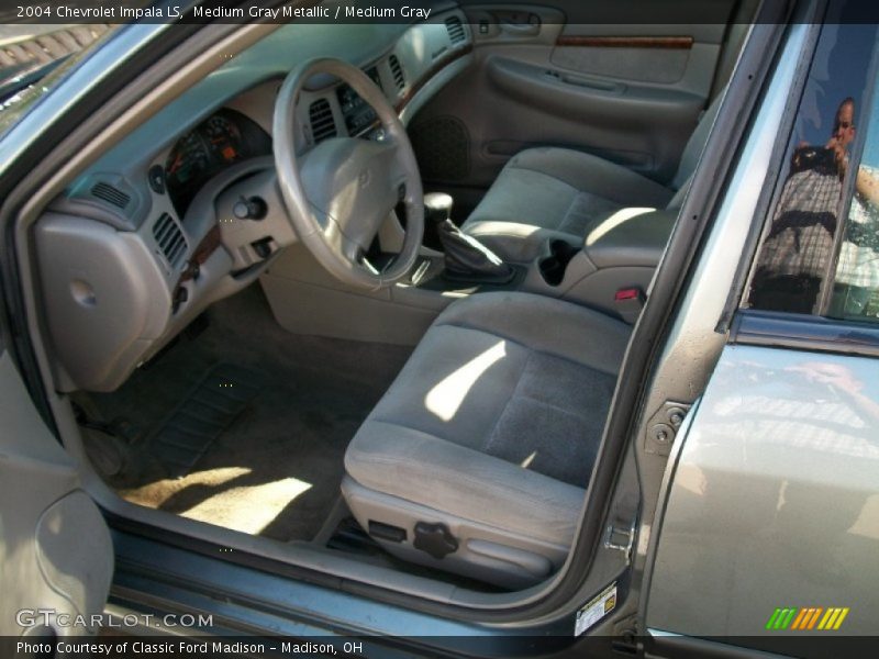 Medium Gray Metallic / Medium Gray 2004 Chevrolet Impala LS