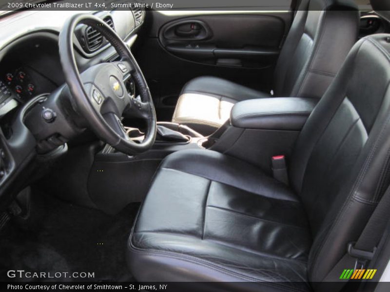 Summit White / Ebony 2009 Chevrolet TrailBlazer LT 4x4