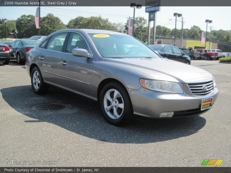 Steel Gray / Gray 2006 Hyundai Azera SE