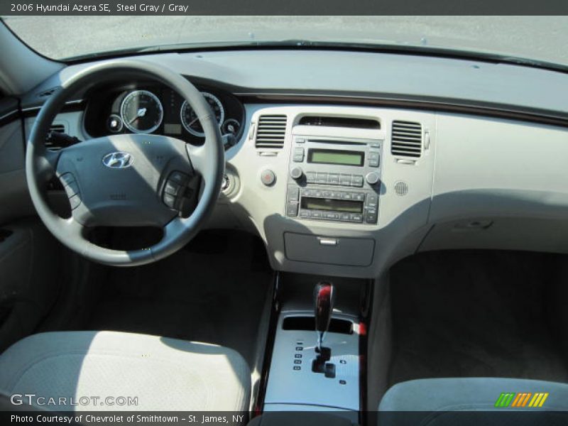 Steel Gray / Gray 2006 Hyundai Azera SE