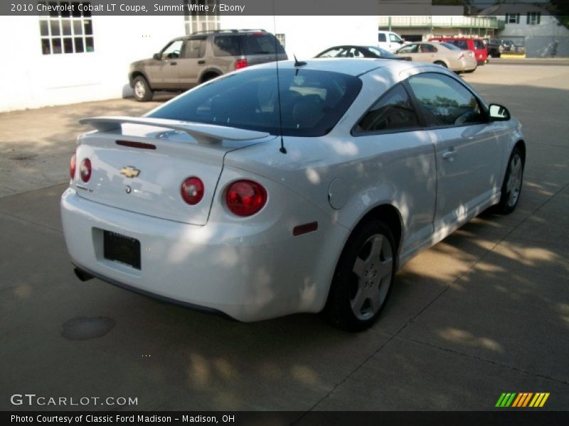 Summit White / Ebony 2010 Chevrolet Cobalt LT Coupe