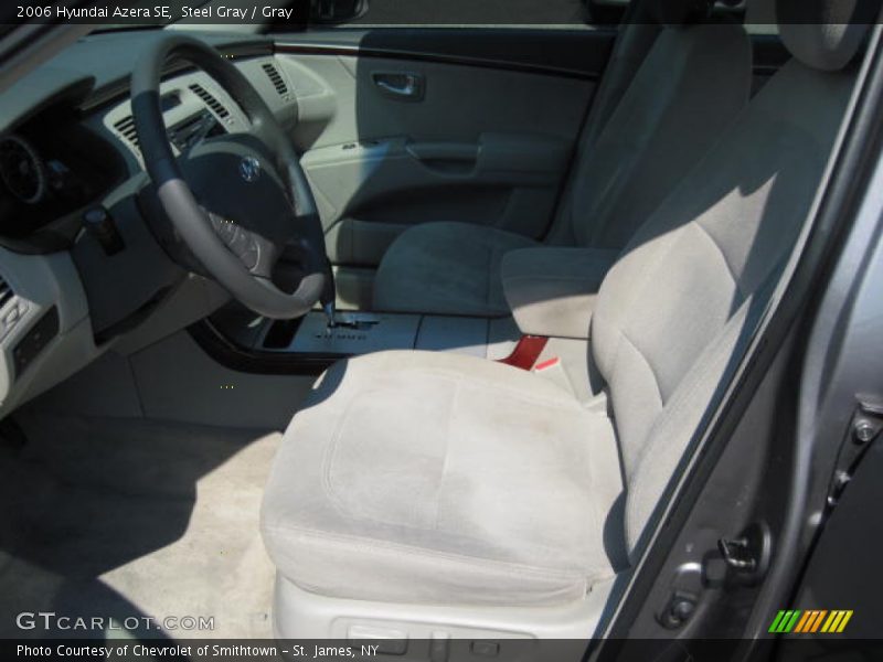 Steel Gray / Gray 2006 Hyundai Azera SE