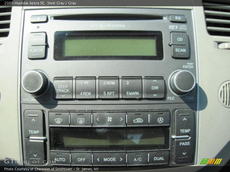 Steel Gray / Gray 2006 Hyundai Azera SE