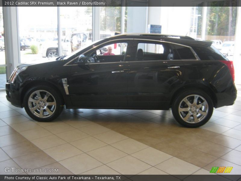 Black Raven / Ebony/Ebony 2012 Cadillac SRX Premium