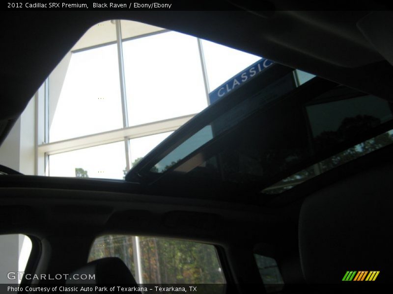 Black Raven / Ebony/Ebony 2012 Cadillac SRX Premium