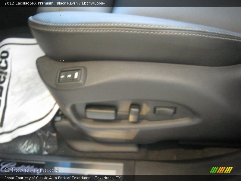 Black Raven / Ebony/Ebony 2012 Cadillac SRX Premium