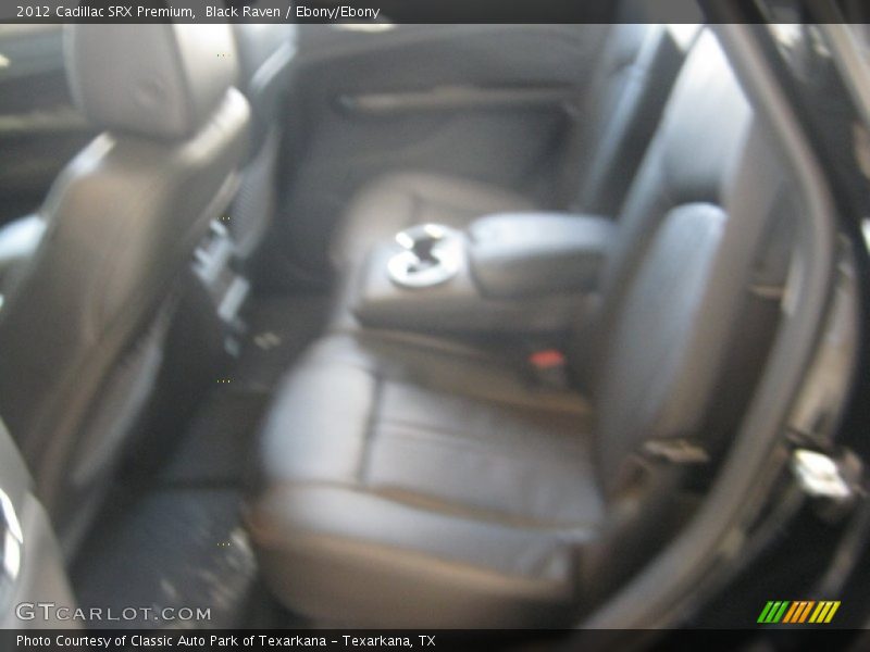 Black Raven / Ebony/Ebony 2012 Cadillac SRX Premium