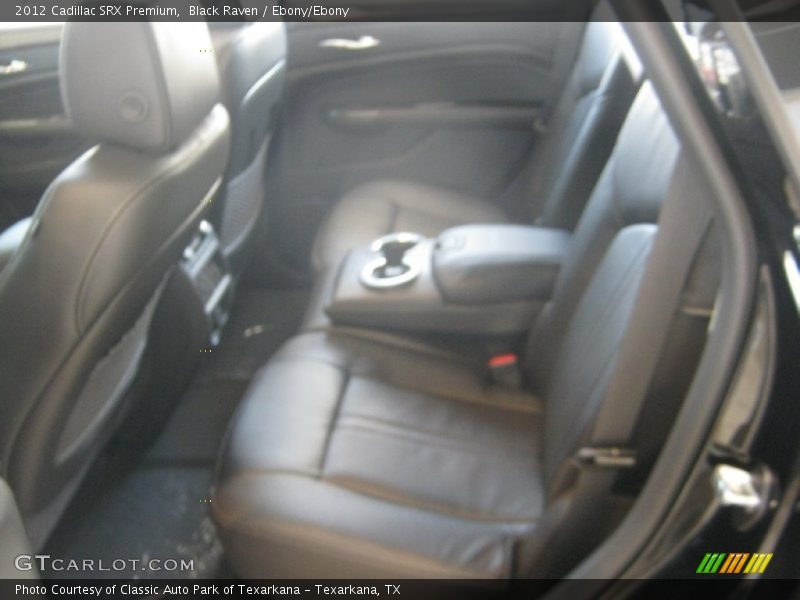 Black Raven / Ebony/Ebony 2012 Cadillac SRX Premium