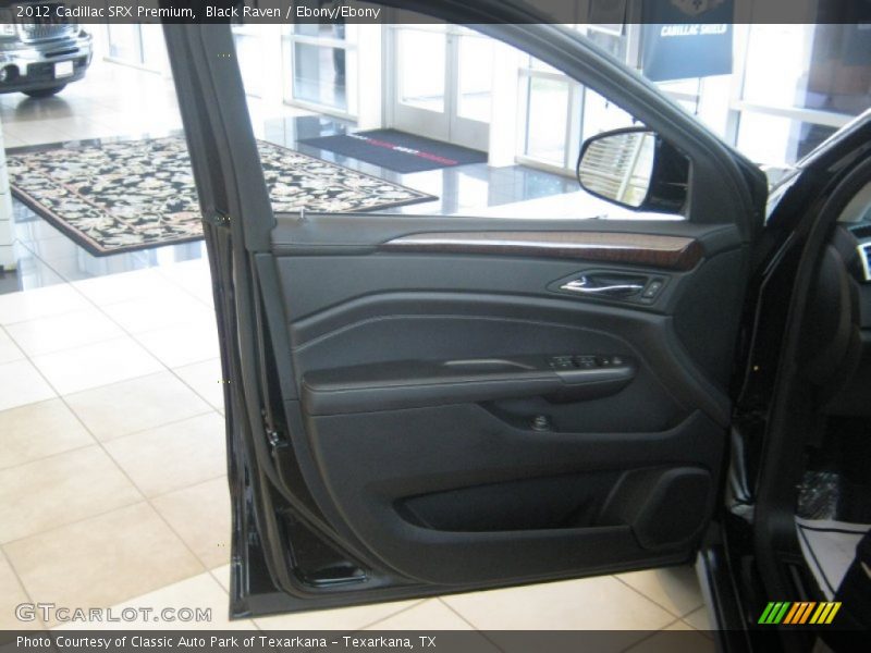 Black Raven / Ebony/Ebony 2012 Cadillac SRX Premium