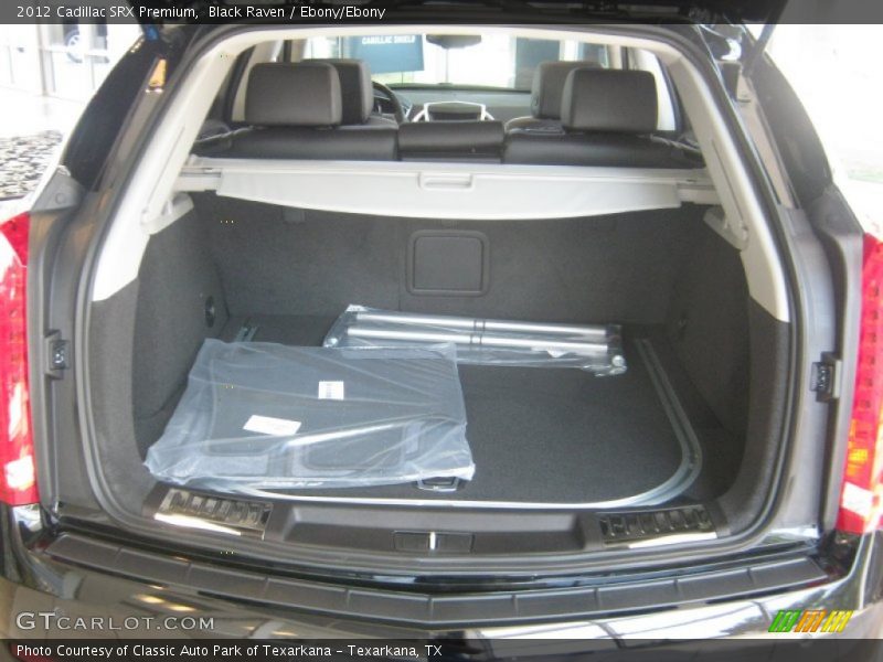 Black Raven / Ebony/Ebony 2012 Cadillac SRX Premium