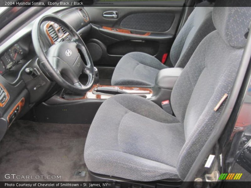 Ebony Black / Black 2004 Hyundai Sonata
