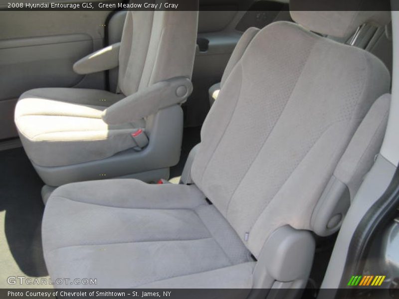 Green Meadow Gray / Gray 2008 Hyundai Entourage GLS