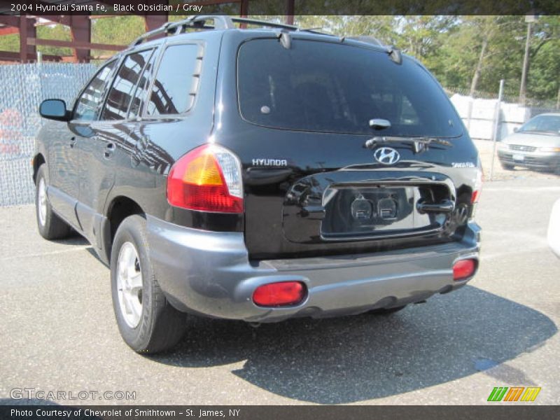 Black Obsidian / Gray 2004 Hyundai Santa Fe