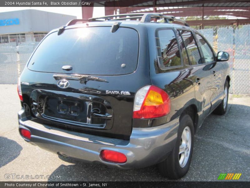 Black Obsidian / Gray 2004 Hyundai Santa Fe