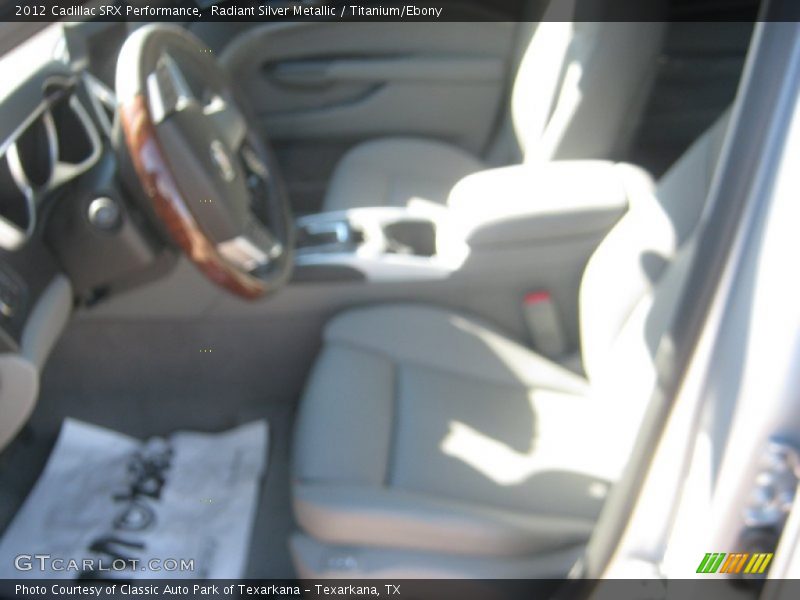 Radiant Silver Metallic / Titanium/Ebony 2012 Cadillac SRX Performance