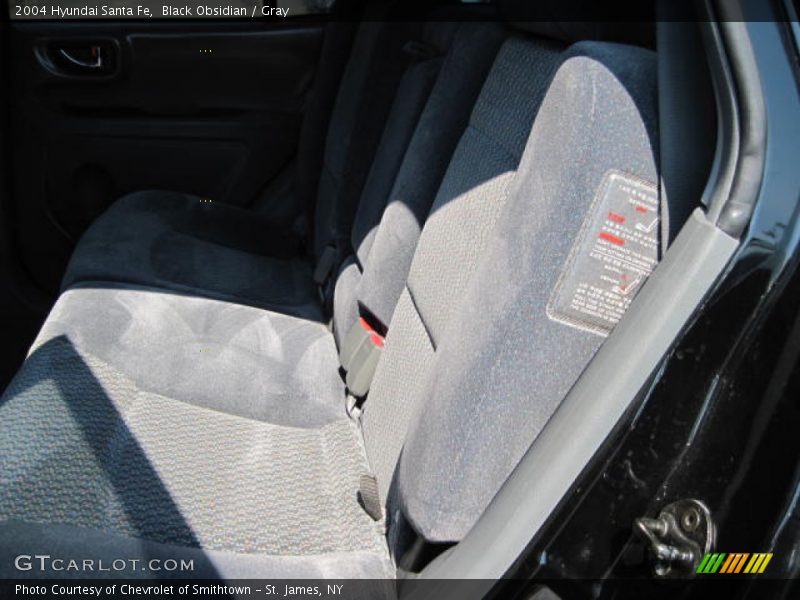 Black Obsidian / Gray 2004 Hyundai Santa Fe