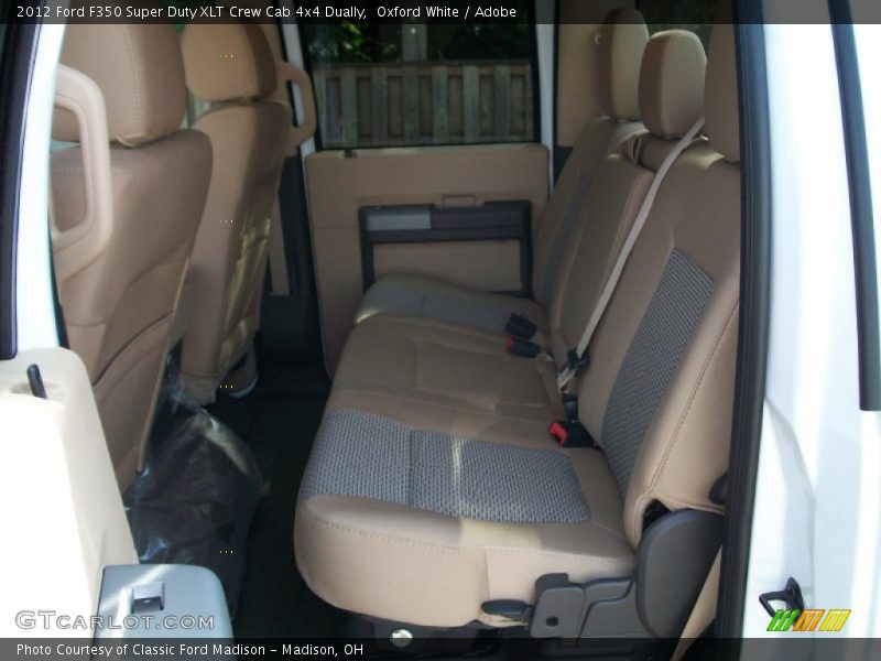 Oxford White / Adobe 2012 Ford F350 Super Duty XLT Crew Cab 4x4 Dually