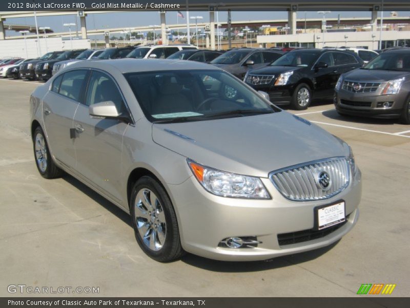 Gold Mist Metallic / Cashmere 2012 Buick LaCrosse FWD