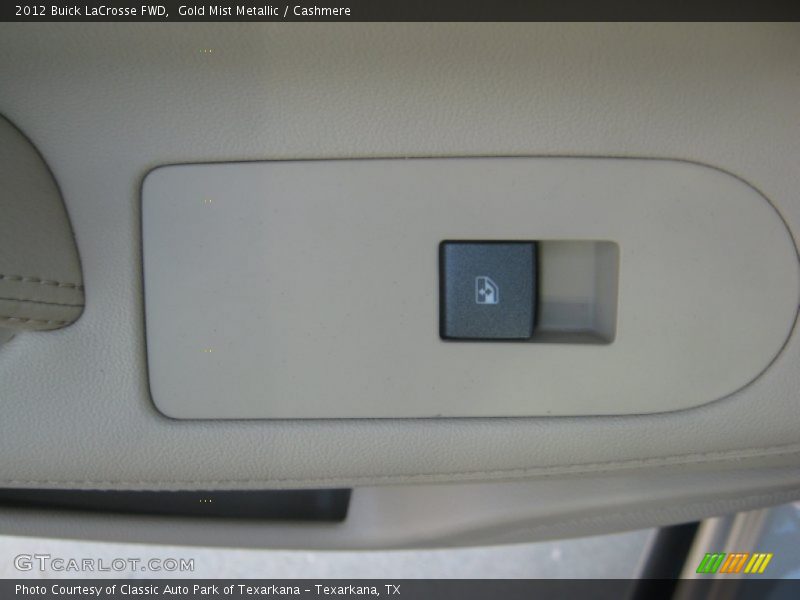 Gold Mist Metallic / Cashmere 2012 Buick LaCrosse FWD