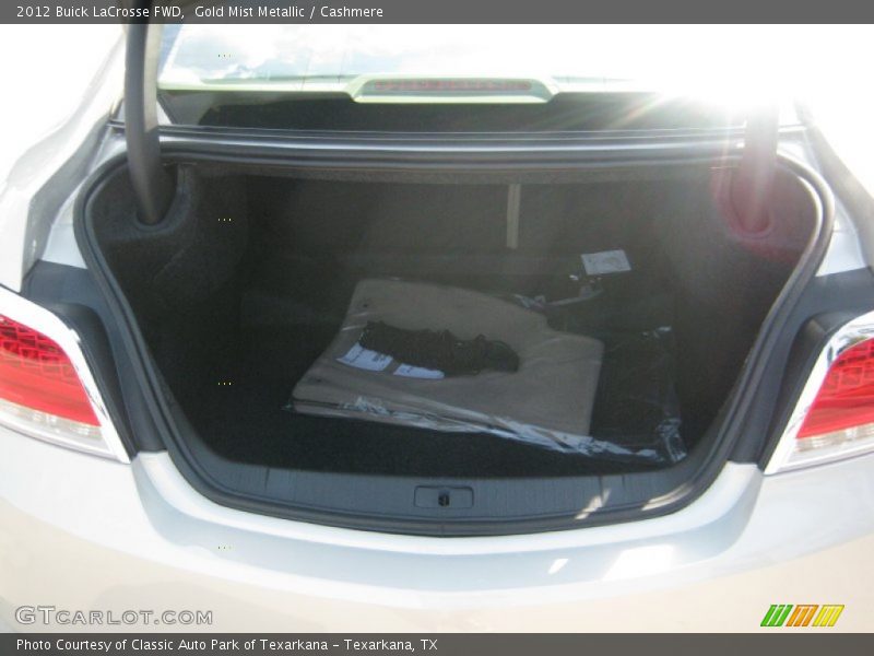 Gold Mist Metallic / Cashmere 2012 Buick LaCrosse FWD