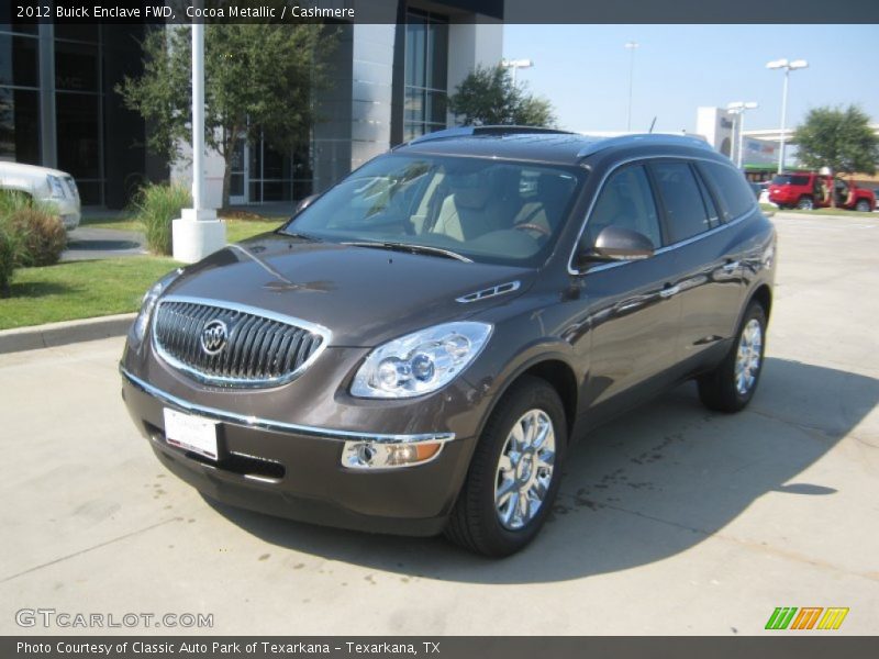 Cocoa Metallic / Cashmere 2012 Buick Enclave FWD