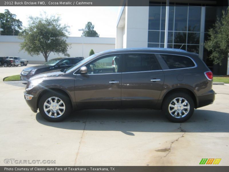 Cocoa Metallic / Cashmere 2012 Buick Enclave FWD