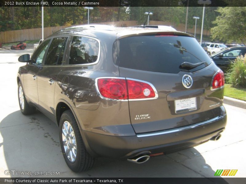 Cocoa Metallic / Cashmere 2012 Buick Enclave FWD