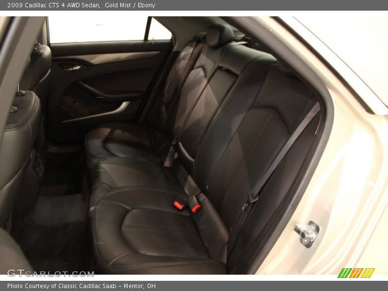 Gold Mist / Ebony 2009 Cadillac CTS 4 AWD Sedan