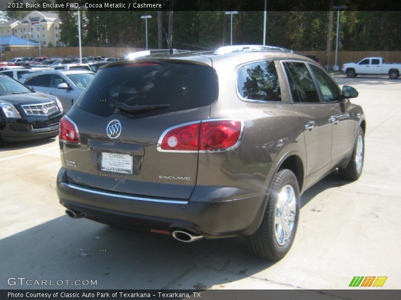 Cocoa Metallic / Cashmere 2012 Buick Enclave FWD