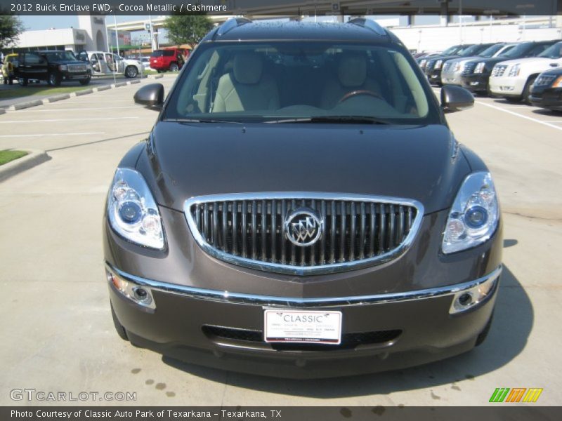 Cocoa Metallic / Cashmere 2012 Buick Enclave FWD