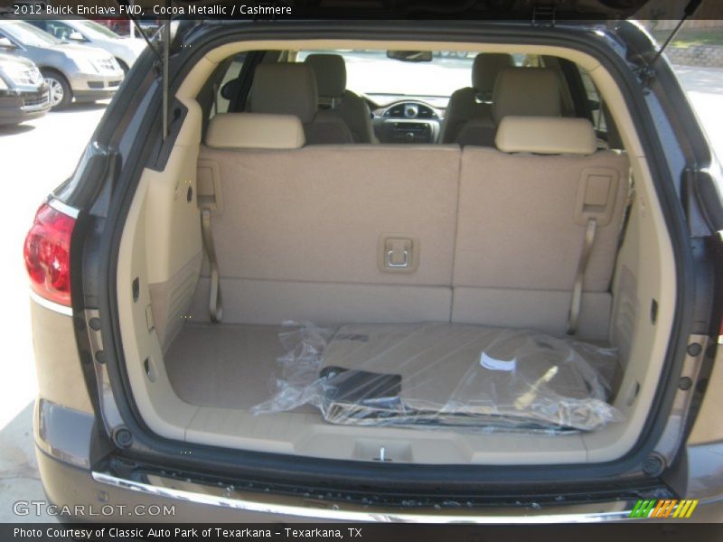 Cocoa Metallic / Cashmere 2012 Buick Enclave FWD