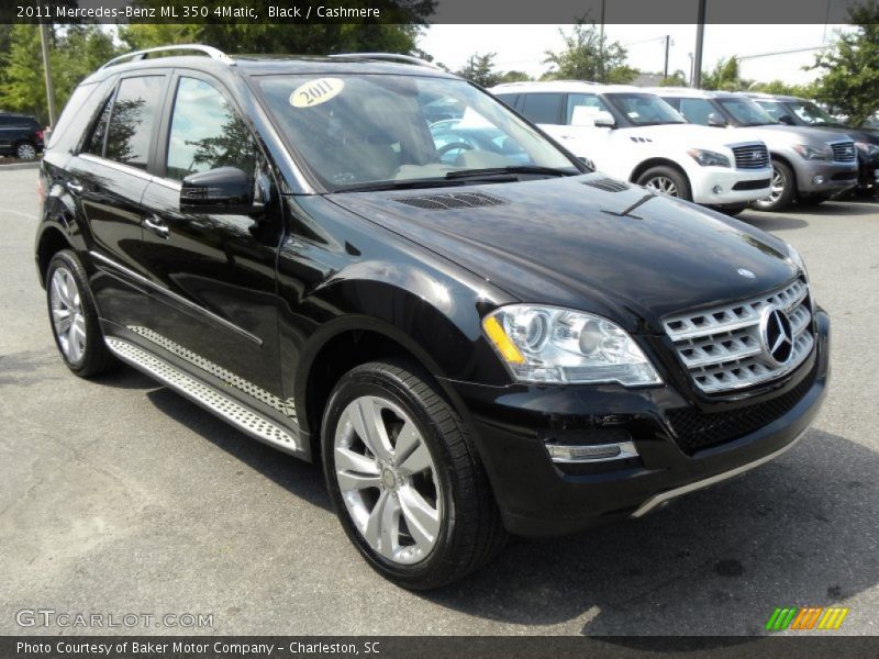 Black / Cashmere 2011 Mercedes-Benz ML 350 4Matic
