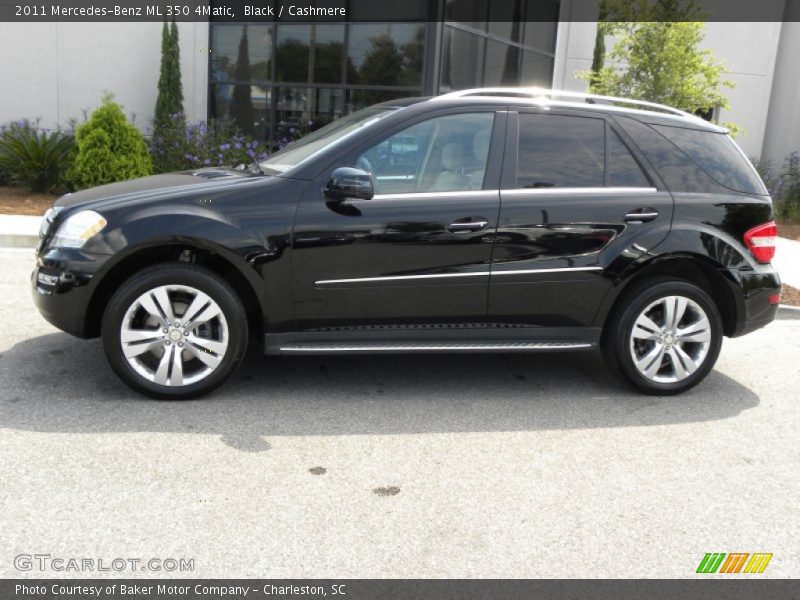 Black / Cashmere 2011 Mercedes-Benz ML 350 4Matic