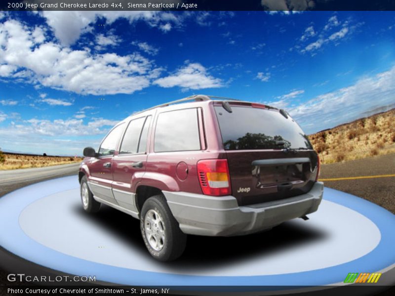 Sienna Pearlcoat / Agate 2000 Jeep Grand Cherokee Laredo 4x4