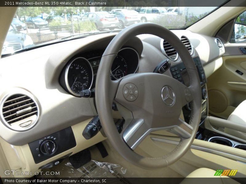 Black / Cashmere 2011 Mercedes-Benz ML 350 4Matic